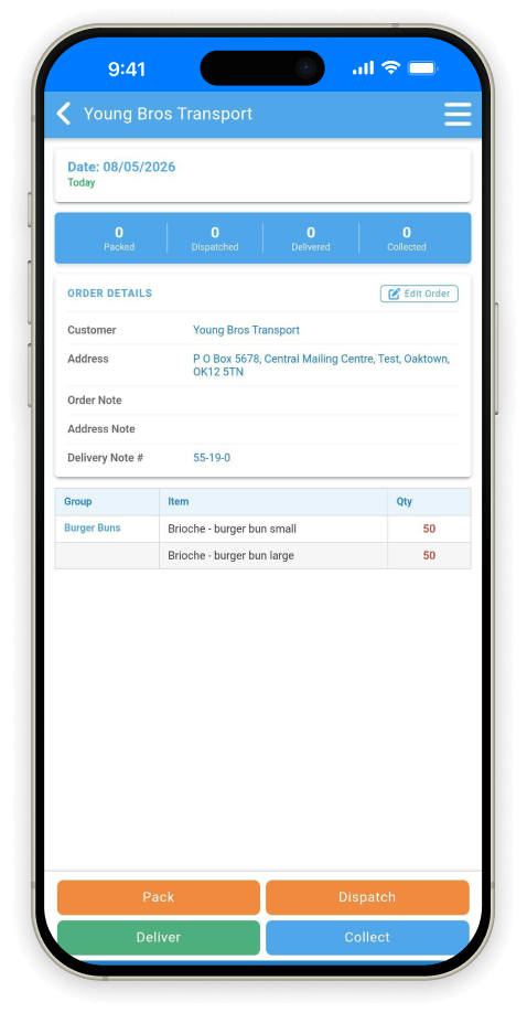 Streamline Distribution App