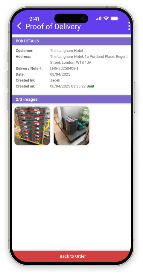 Streamline Distribution App offline sync